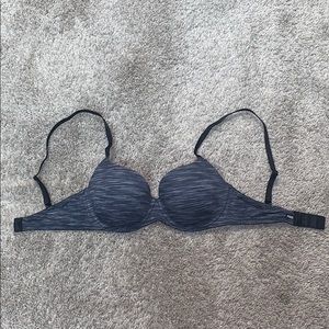 Victoria’s Secret Pink Dark Blue Gray Bra 32D